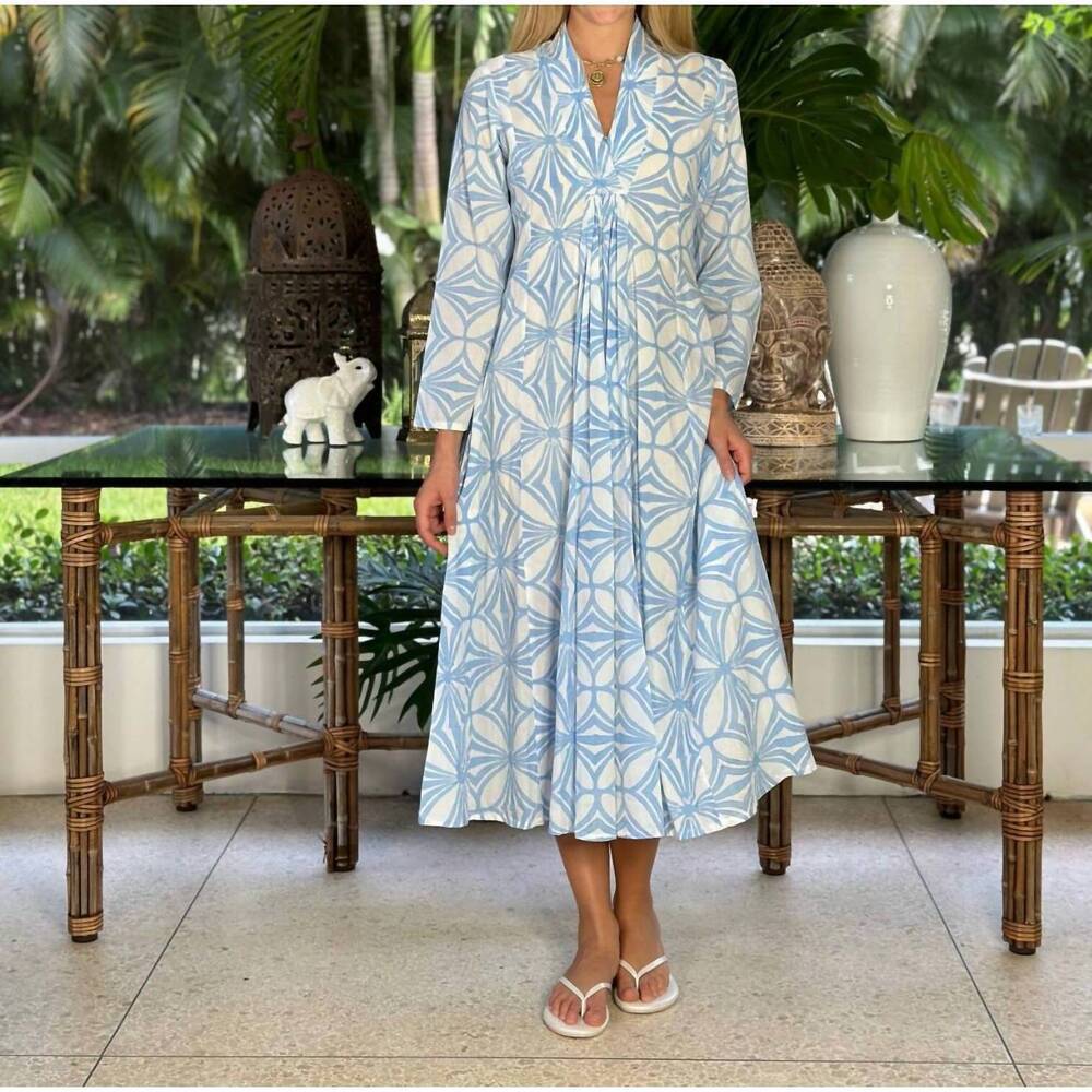 NEW JUST DARVINY karolina v-neck midi dress in ent